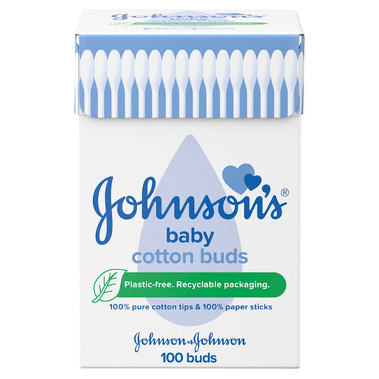 JOHNSON'S  Baby Cotton Buds 100 Buds