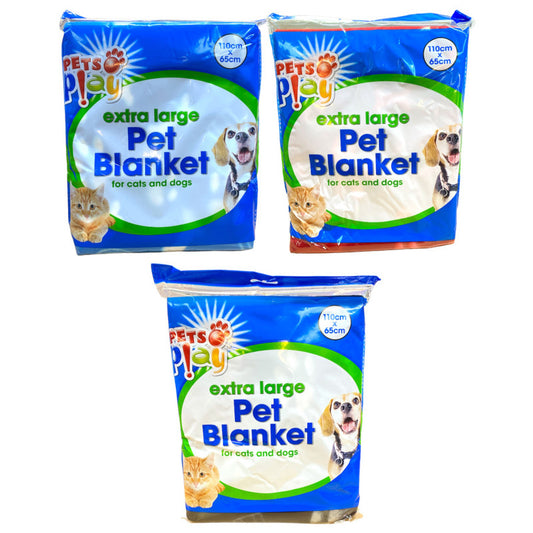 Pets Play Extra Large Pet Blanket