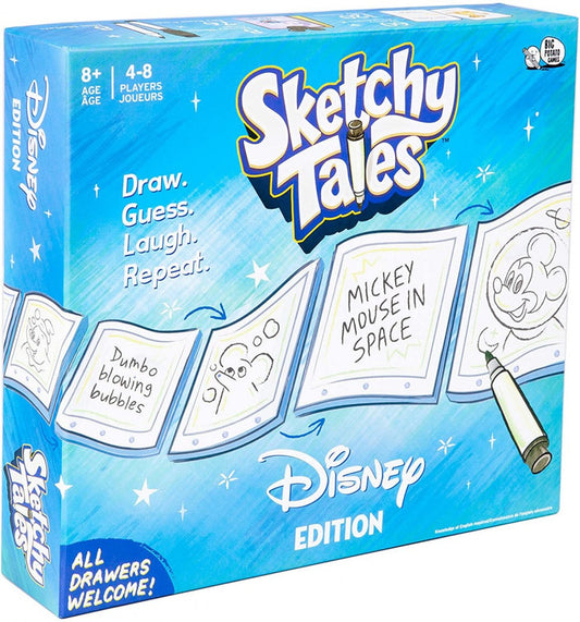 Disney Sketchy Tales Magical Board Game